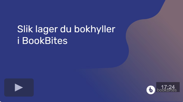 Slik lager du bokhyller i BB